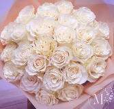 Ramillete Rosas White 100 Rosas white