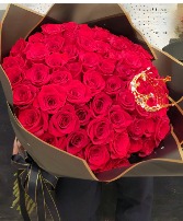 "Ramo Buchon" Big Bouquet of Roses