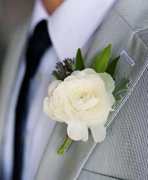 Ranunculus Boutonniere  