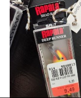 Rapala Sr-7 Lure gifts