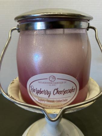 Raspberry Cheescake Candle Milkhouse in Osage, IA | Osage Floral & Gifts
