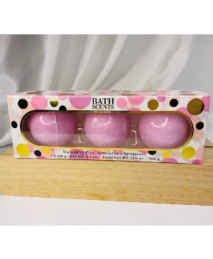 Raspberry Fizz  Bath Bomb  Gifts
