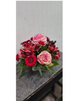 Raspberry Gelato Cube Arrangement