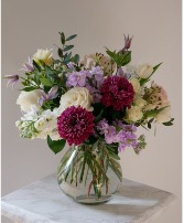 Raspberry Parfait  Spring Floral Arrangement 