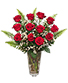 Ravishing Dozen Rose Arrangement
