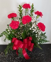 Ravishing in Red Carnations