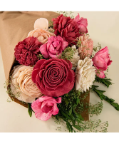 Ravishing Rose Solawood Wrapped Bouquet  Solawood Wrapped