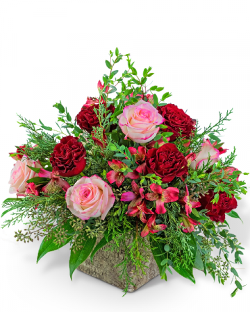 Ravishing Rouge Flower Arrangement