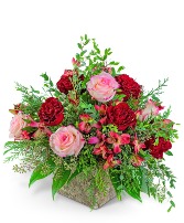 Ravishing Rouge Flower Arrangement