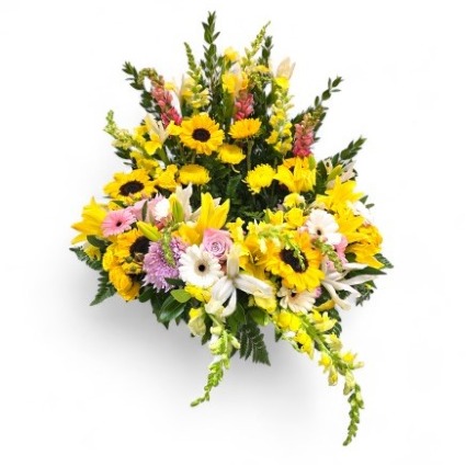 Ray of Sunshine Urn Wreath