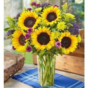 Ray's Of Sunshine Floral Arrangement