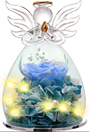 Real Rose Angel Gift