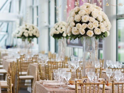 Reception Flower Center Pieces