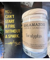 Rechargeable Lighter & Eucalyptus Candle Kalamazoo Candle Company 9oz Soy Candle