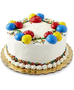 Round Birthday Cake Best Available Layer Cake