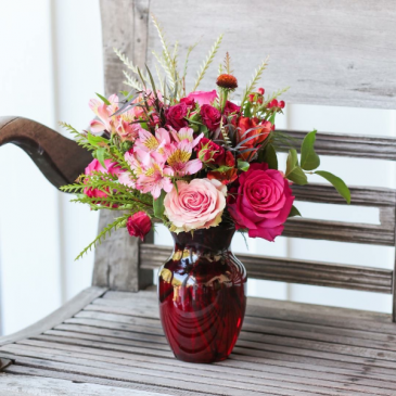 red and pink classic everyday