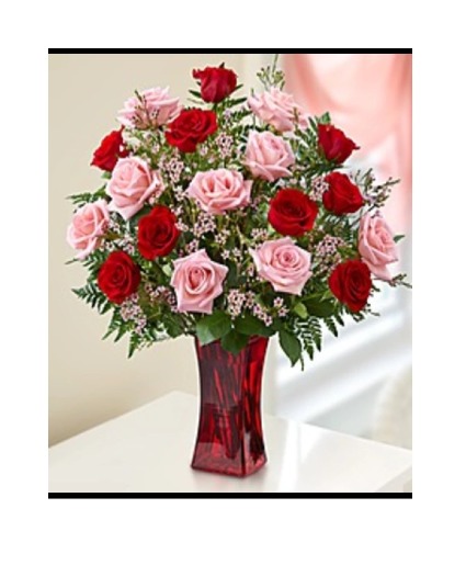 Red and Pink Rose  Bouquet