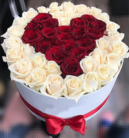 Red and white