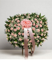 Light Pink Roses Casket 