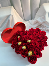 Red Box Red Roses  Valentine’s Day Gift 