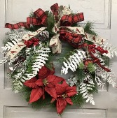 Red Cardinal Wreath  