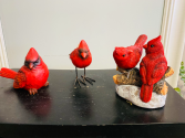 red cardinals gift  add-ons