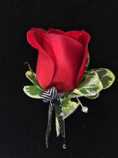 Red Carpet Ready  Prom Boutonniere