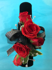 Red Carpet Ready Prom Corsage