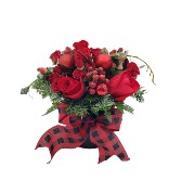 Red Christmas Magic Christmas arrangement