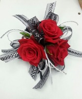 Red Classy Corsage 