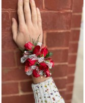 Royalty Red Corsage