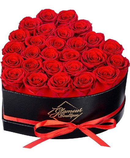 Red Eternal Rose Box 