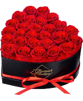 Red Eternal Rose Box 