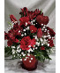 RED for LOVE Fresh Arrangment