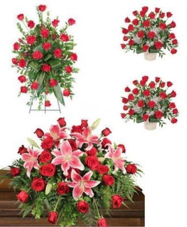 Red Funeral Funeral Package 1