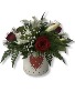 Red Heart Arrangment