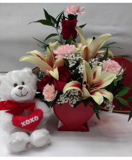 Red Heart Bouquet Valentine