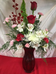 Red Hot Bouquet Valentine's Day