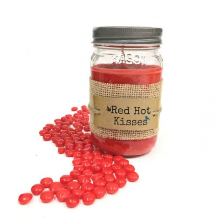 Red Hot Kisses Candle