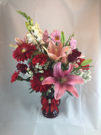 Red Hot! Vase