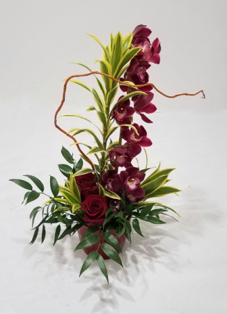 Red Hot Vase Arrangement