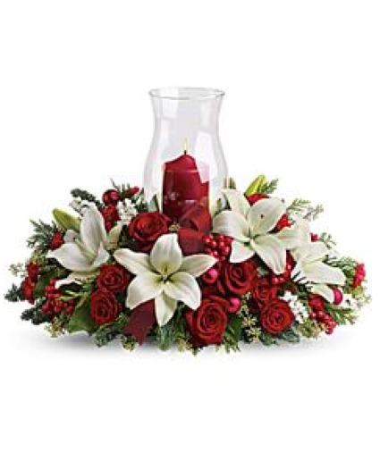 Red Hug Centerpiece 