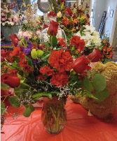Red is for Romance Special Floral Design