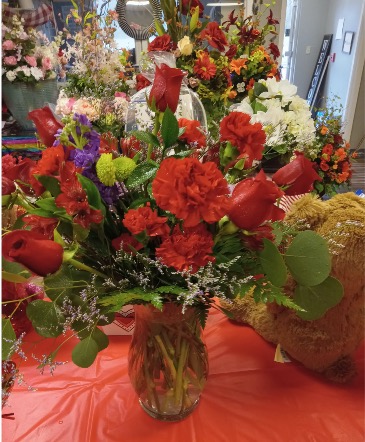 Red is for Romance Special Floral Design in Stonewall, LA | Heavenly Blooms Flowers and Gifts Red is for Romance Special Floral Design in Stonewall, LA | Heavenly Blooms Flowers and Gifts