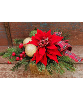 Red is my  Holiday Color Permanent Arrangement