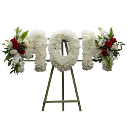 Red Mom Standing Spray