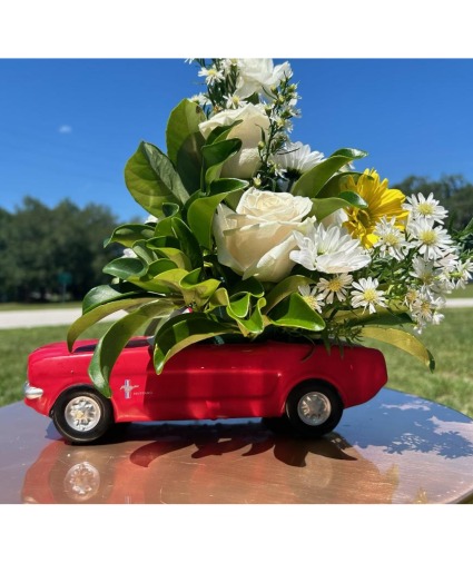 Red Mustang Fresh flowers