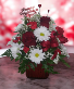 Red Passion Bouquet FHF-VD879 Fresh Flower Arrangement (Local Delivery Area Only)