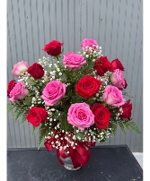 Red & Pink Roses 