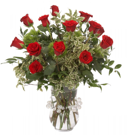 Red Rapture Roses Bouquet